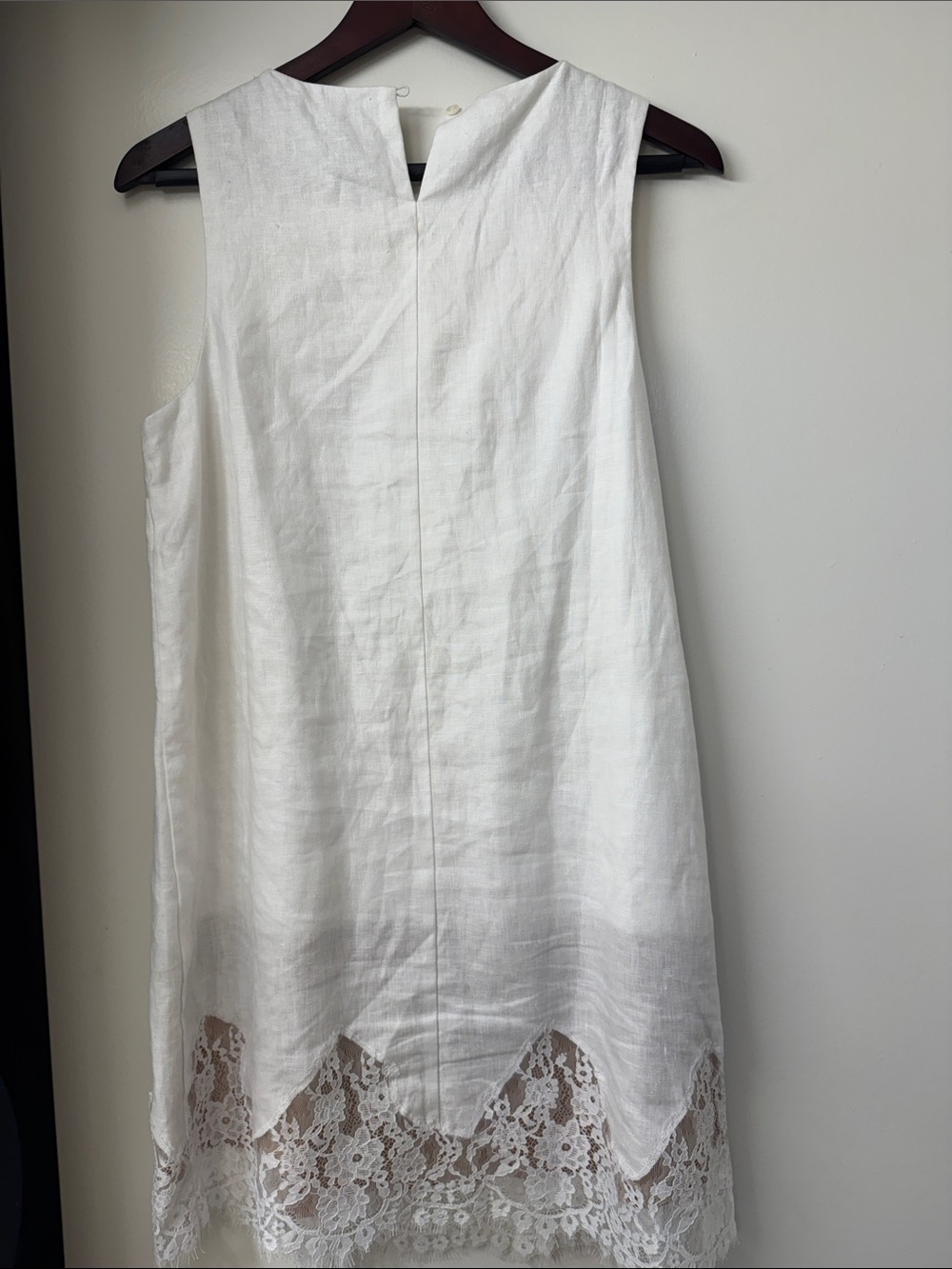 🕊️ Reformation Jessalyn Linen Dress White - Picture 7 of 8